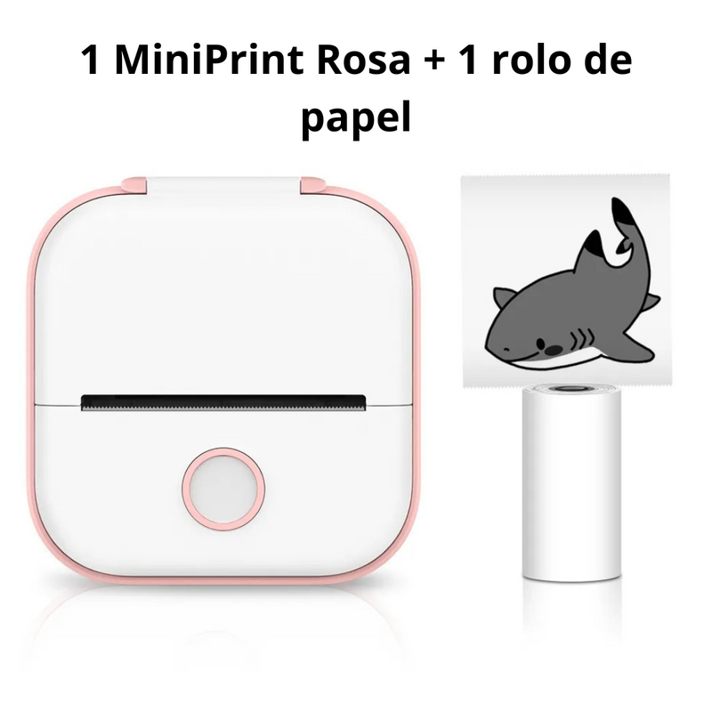 Mini Impressora Portátil - MiniPrint - Imprima Imagens em qualquer lugar + Frete Grátis