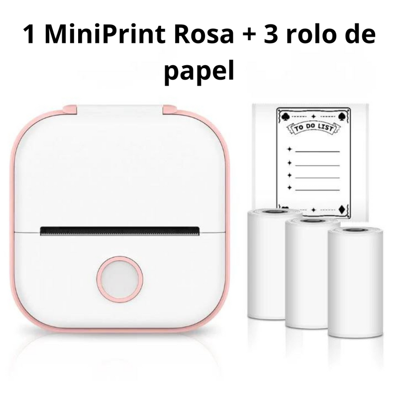 Mini Impressora Portátil - MiniPrint - Imprima Imagens em qualquer lugar + Frete Grátis