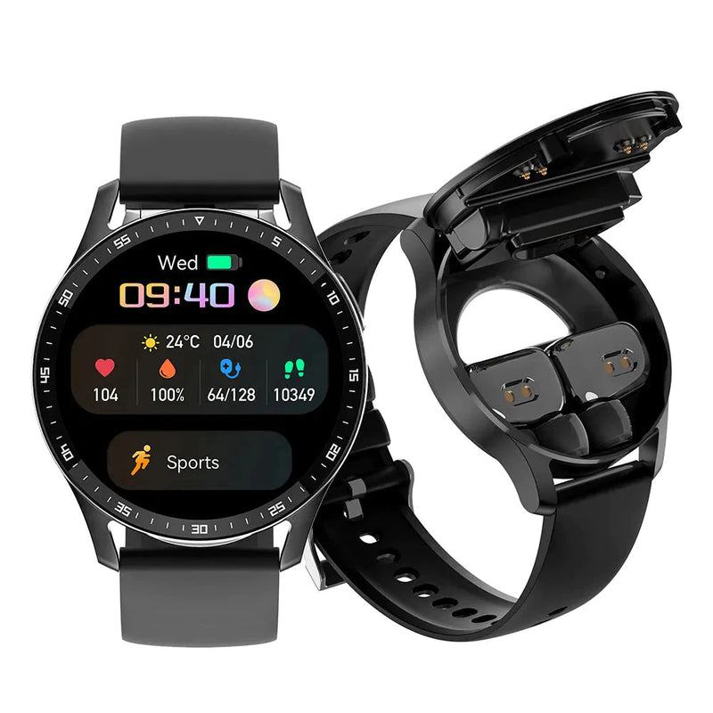 SmartWatch 2 em 1 ProMax - Fone sem fio Ultra Beat (À Prova D'água)