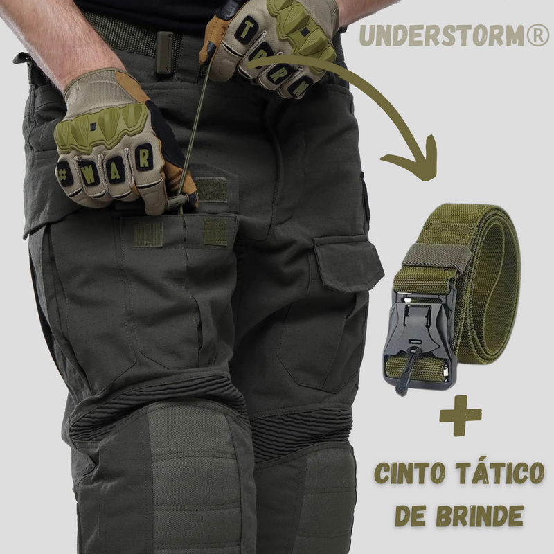 Calça Tática Casual [COMPRE 1 LEVE 2]  - UnderStorm® + CINTO DE BRINDE