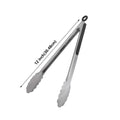 1PC BBQ Grilling Tong Salad Cake Dessert Serving Food Tongs Stainless Steel Barbecue Clips Clamp Baking Food Kitchen Tool