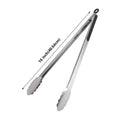 1PC BBQ Grilling Tong Salad Cake Dessert Serving Food Tongs Stainless Steel Barbecue Clips Clamp Baking Food Kitchen Tool