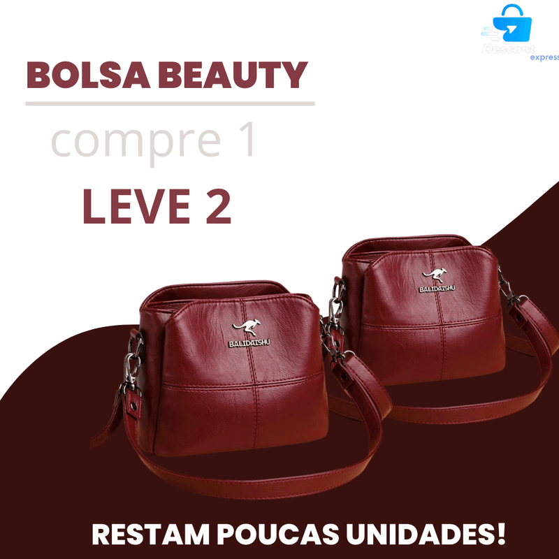 Bolsa Balli® Linda, Poderosa e Resistente - Puro Couro - COMPRE 1 LEVE 2 ( ULTIMO DIA DE PROMOÇÃO  )