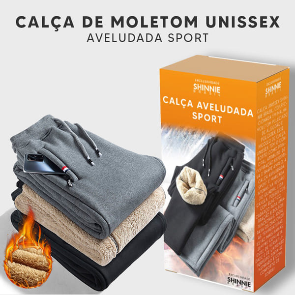 Calça de Moletom Sheep's wool - Unissex Aveludada