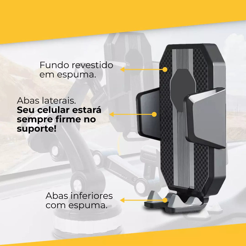 Suporte Safe Titanium™ Suporte Para Celular Plus - Brinde Exclusivo