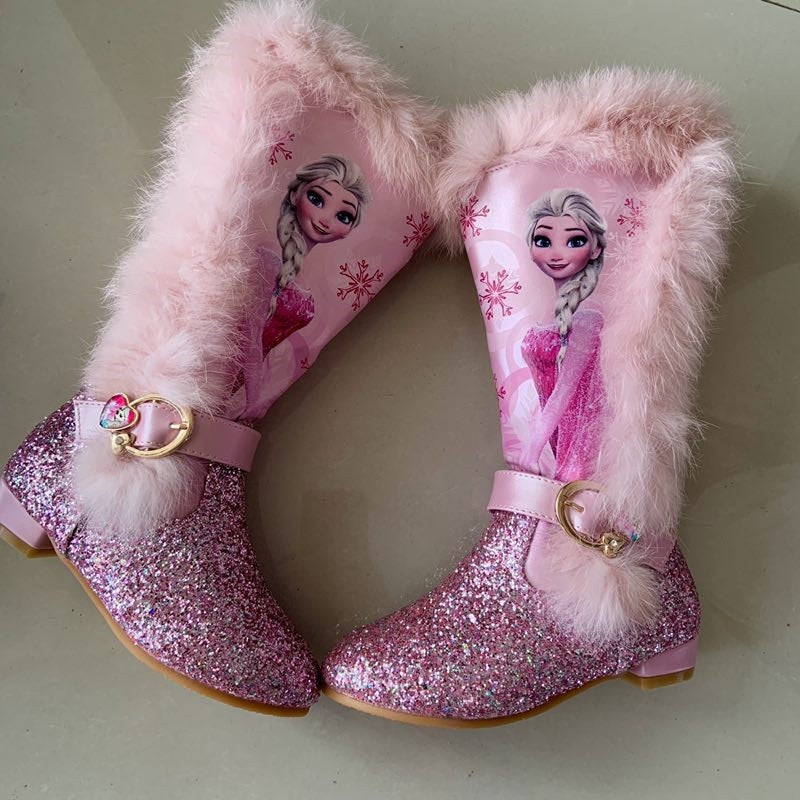 Bota Frozen Princess® Bota de Inverno Térmica Frozen - Compre 1 Leve 2