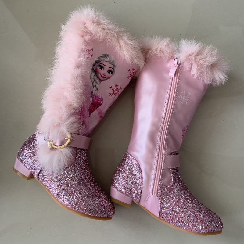 Bota Frozen Princess® Bota de Inverno Térmica Frozen - Compre 1 Leve 2