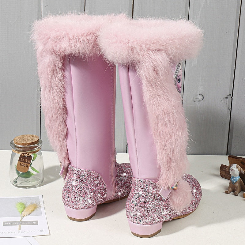 Bota Frozen Princess® Bota de Inverno Térmica Frozen - Compre 1 Leve 2