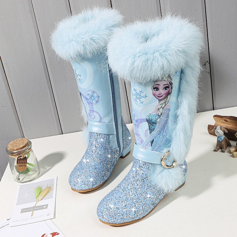 Bota Frozen Princess® Bota de Inverno Térmica Frozen - Compre 1 Leve 2